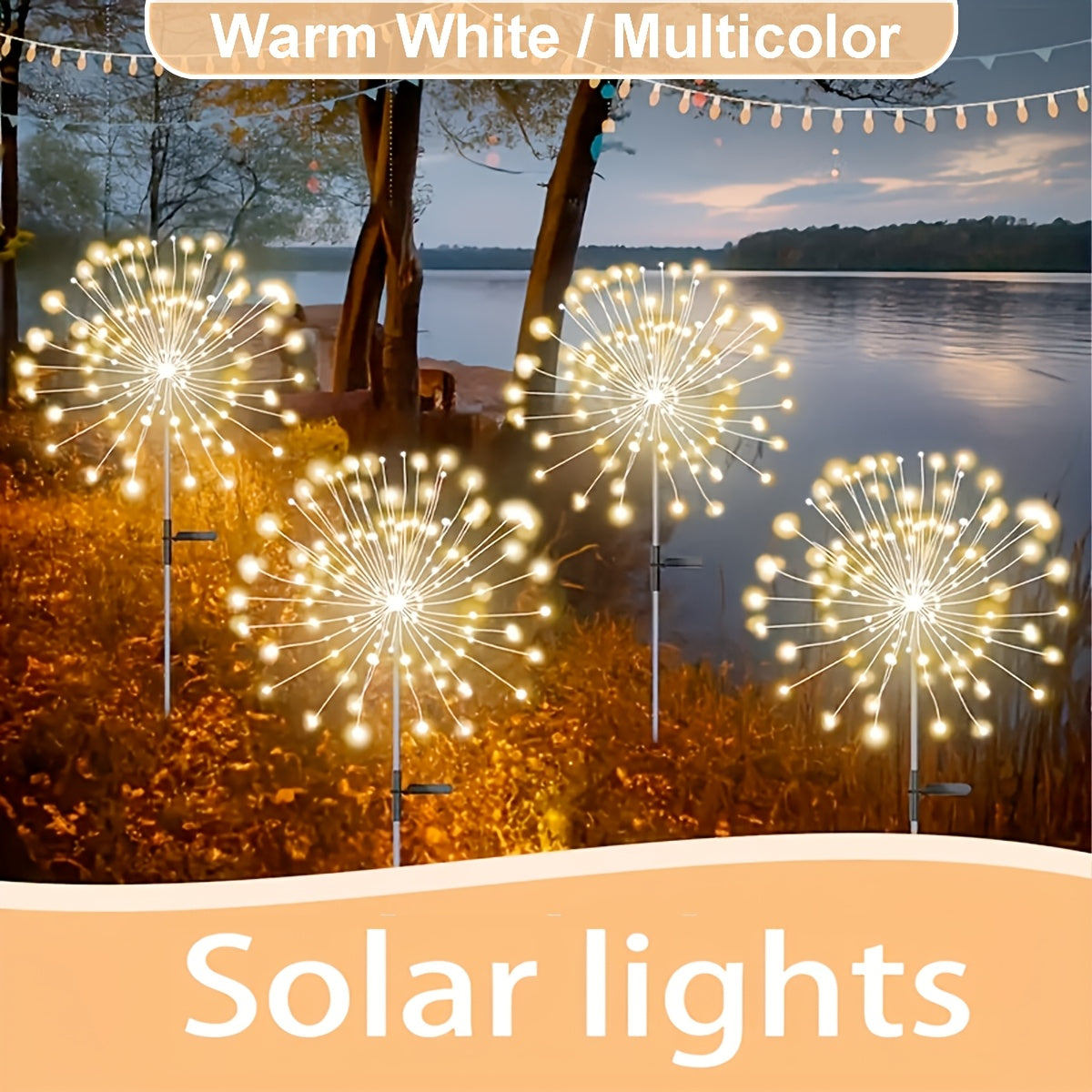 SolarGlow – Lampe extérieure LED durable à énergie solaire