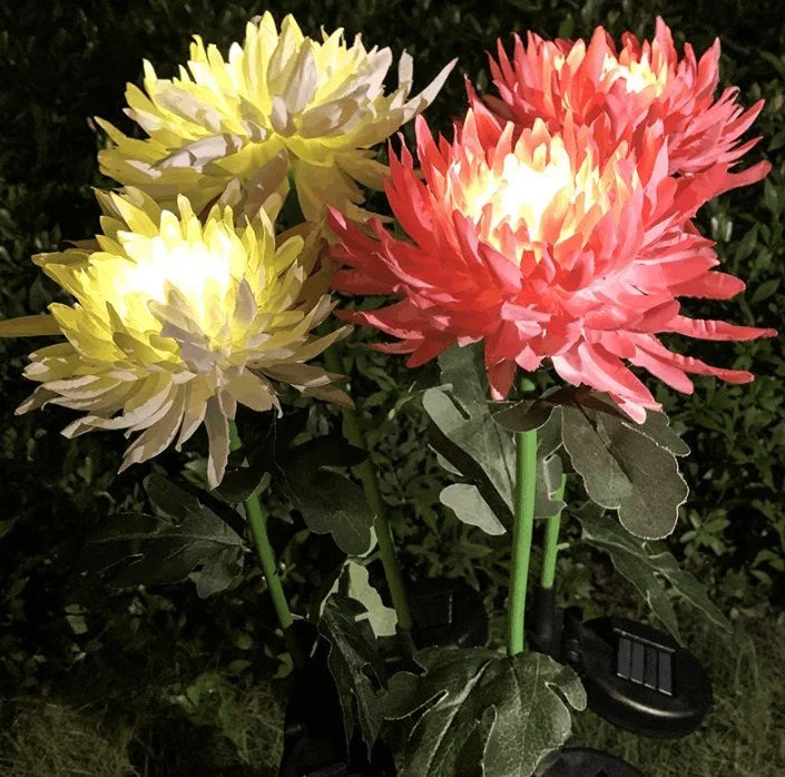 Éclairage LED de jardin Floroux avec énergie solaire