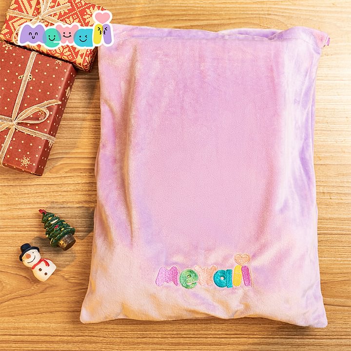 Sacs à cadeaux en velours Sacs anti-poussière pour animaux en peluche de cadeau Bonbons Fêtes de vacances