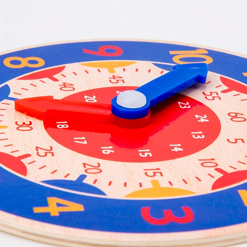 Floroux pour enfants - horloge d'apprentissage pour apprendre l'heure, parfaite en tant que cadeau de Noël et d'Halloween