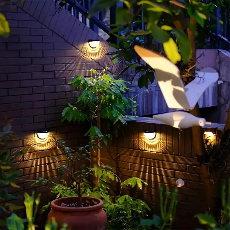 Floroux | Lampes de clôture solaires modernes et luxueuses