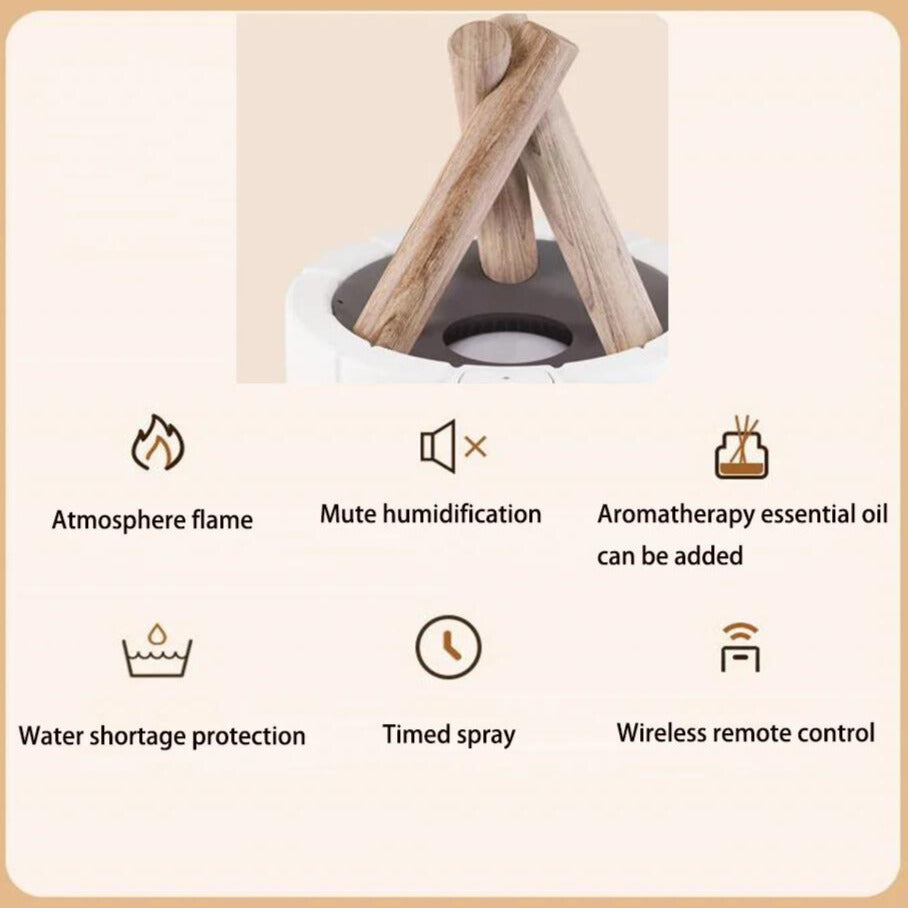 Humidificateur d'air Floroux Lampe de table
