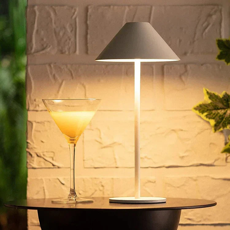 Lampe de table sans fil étanche – Éclairage d'extérieur élégant