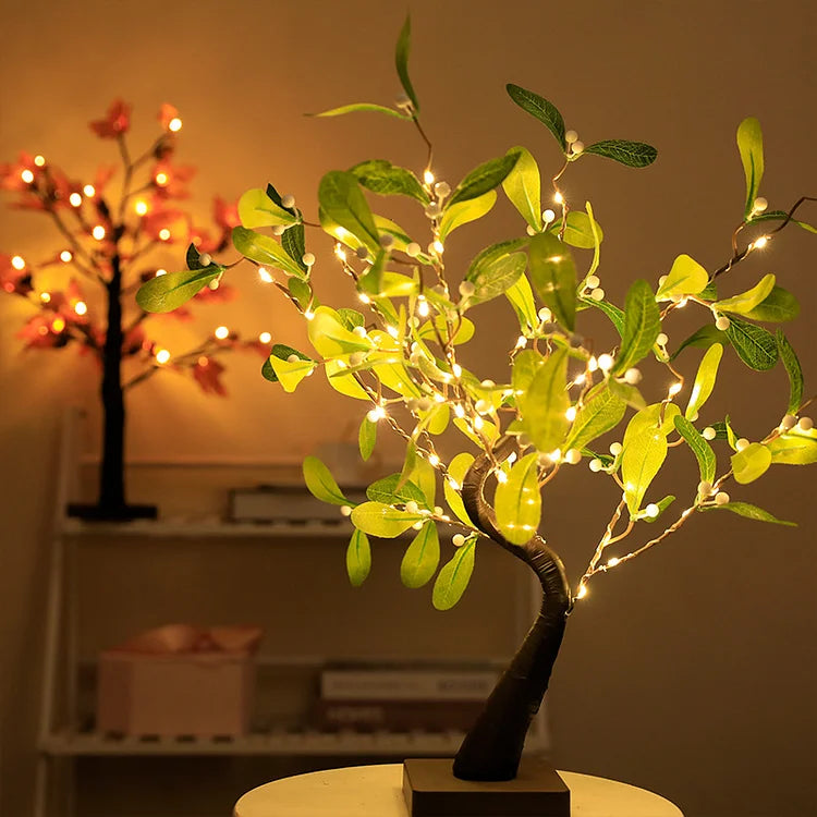 Floroux Lumières LED Arbre Ginkgo