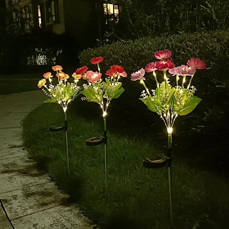 SolarGlow – lampe solaire à 7 têtes