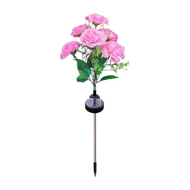 Floroux - Lampe à œillets solaire