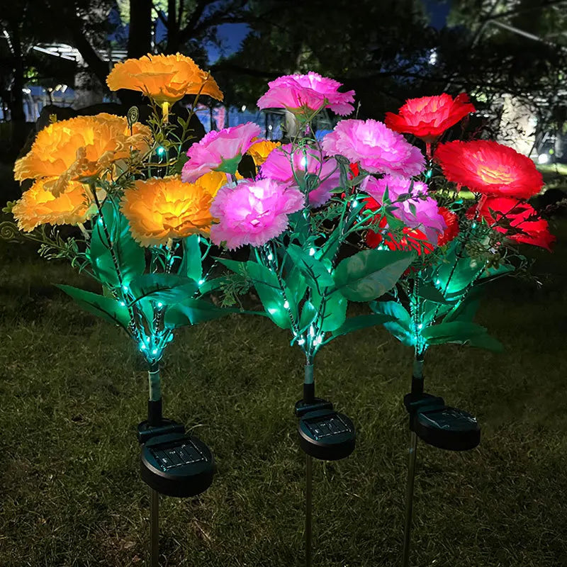 Floroux - Lampe à œillets solaire