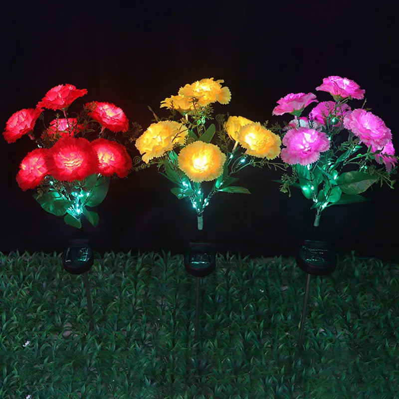 Floroux - Lampe à œillets solaire
