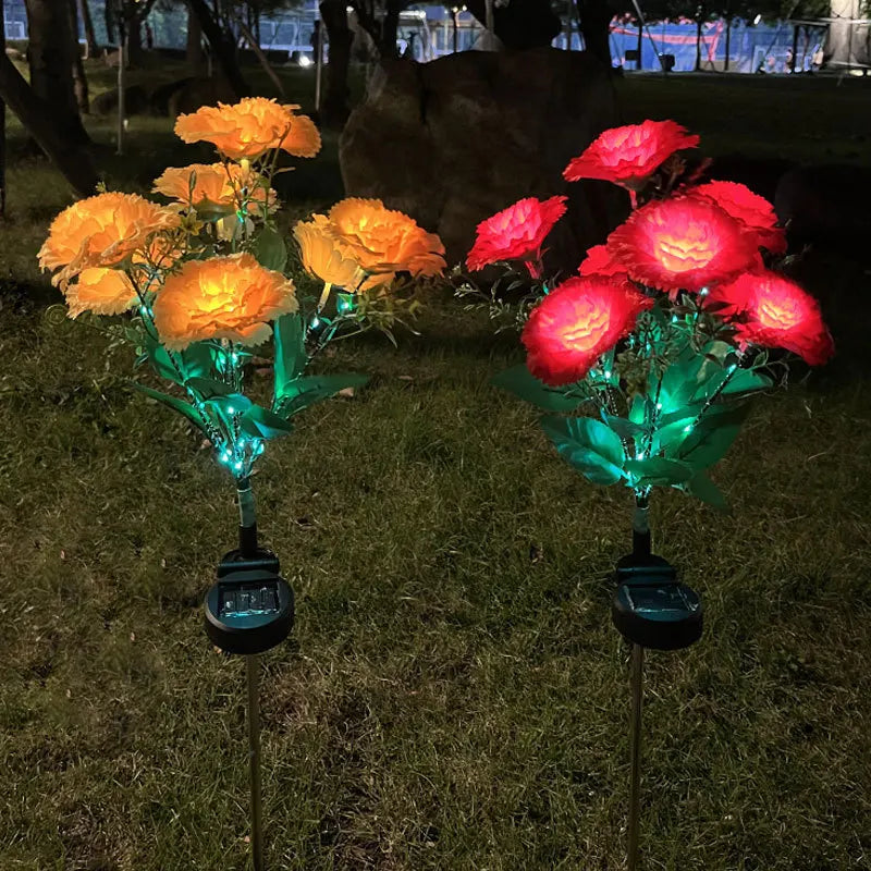 Floroux - Lampe à œillets solaire