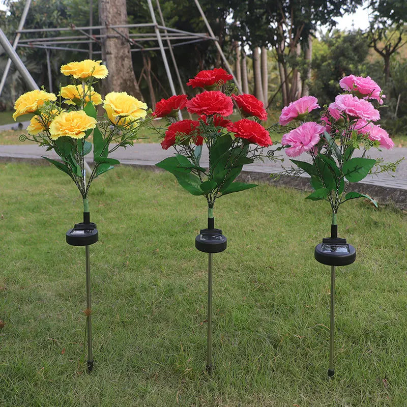Floroux - Lampe à œillets solaire