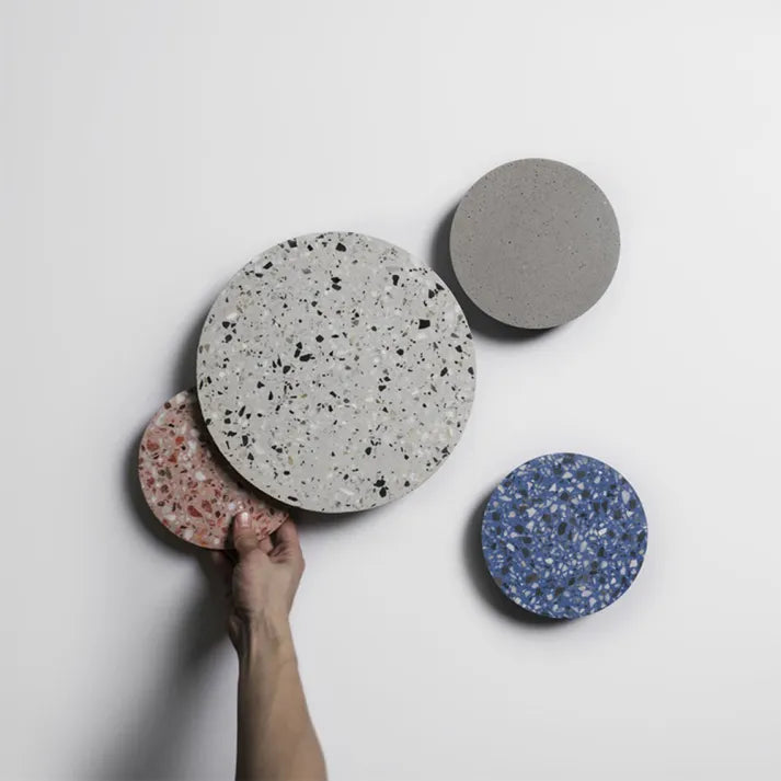 TerraLumière – Applique Murale en Terrazzo Scandinave