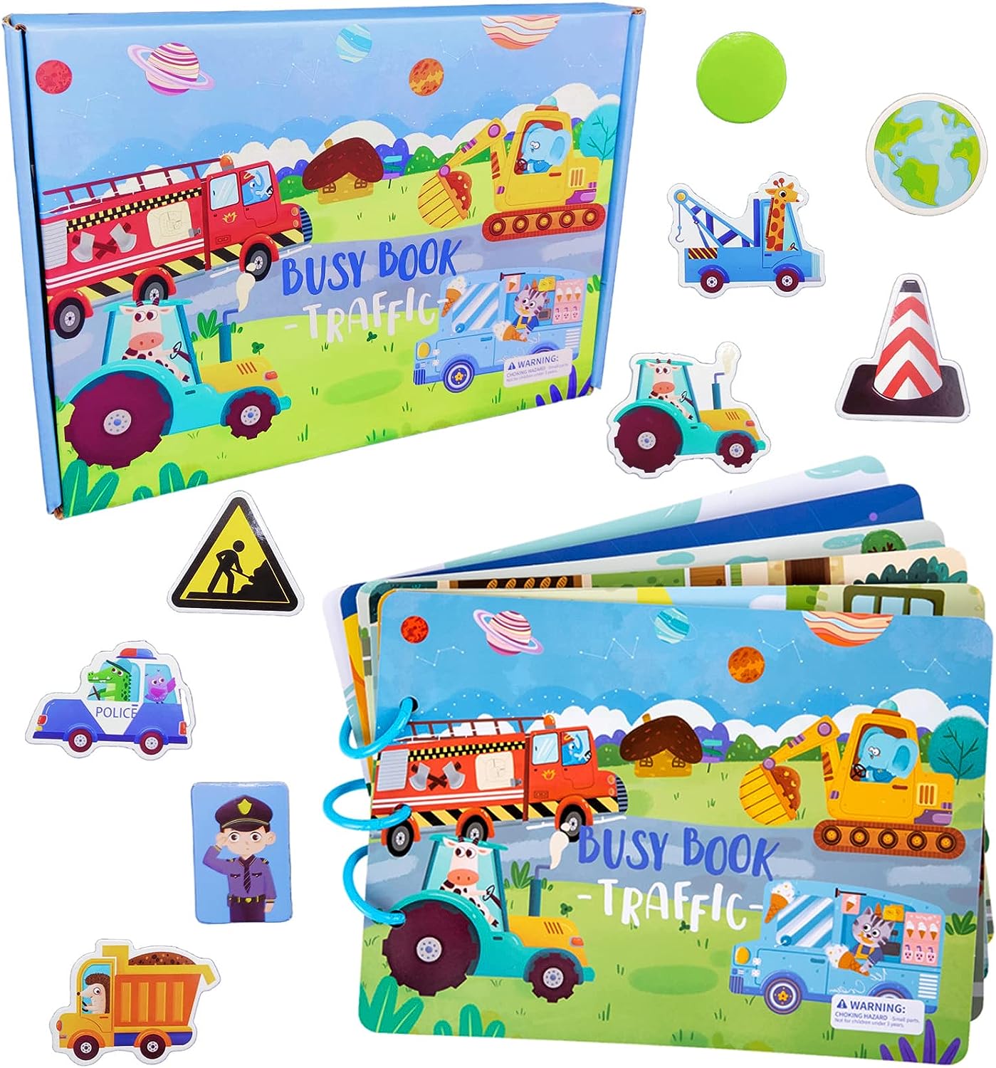 EduPlay - Livre d'activités Montessori créatif pour enfants