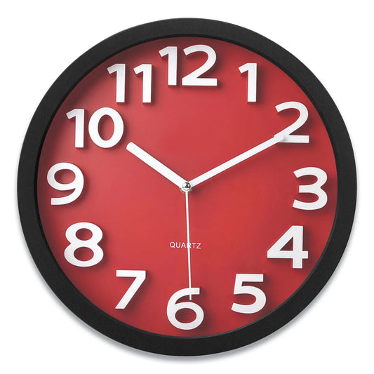 Floroux - Horloge murale colorée
