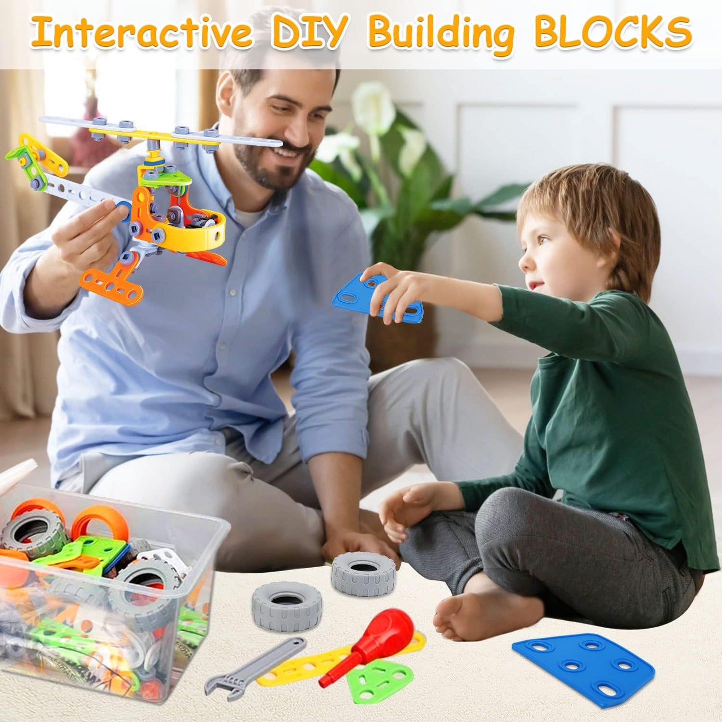Kit de construction pour enfants - Le jouet ultime pour les jeunes bâtisseurs