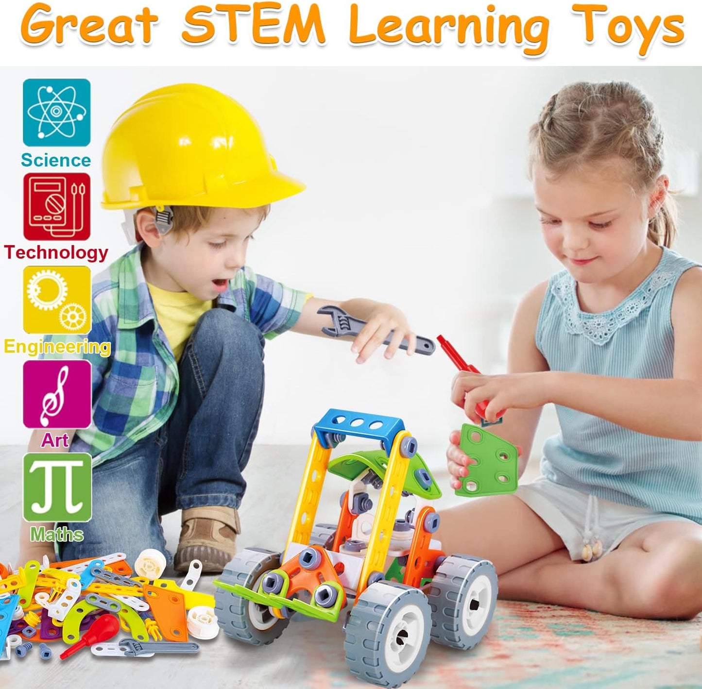 Kit de construction pour enfants - Le jouet ultime pour les jeunes bâtisseurs