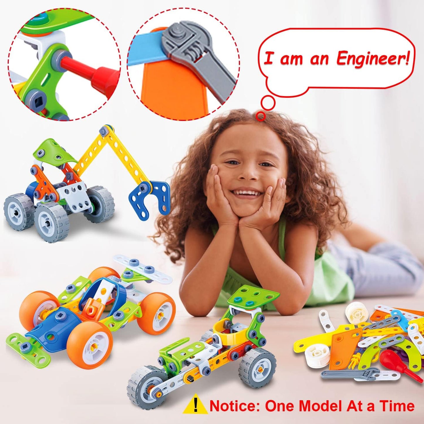 Kit de construction pour enfants - Le jouet ultime pour les jeunes bâtisseurs