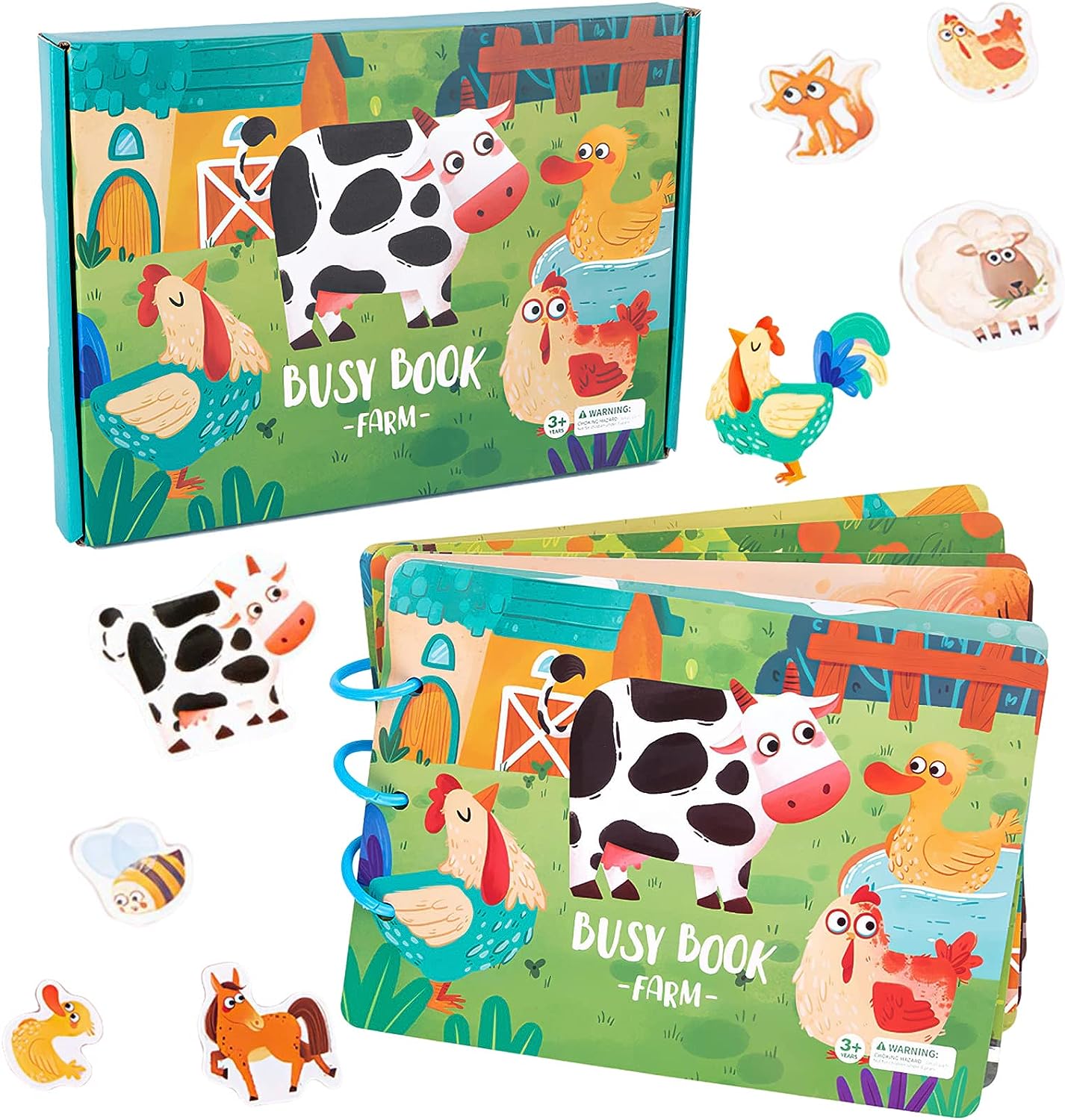 EduPlay - Livre d'activités Montessori créatif pour enfants