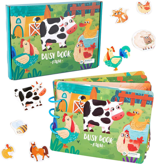 EduPlay - Livre d'activités Montessori créatif pour enfants