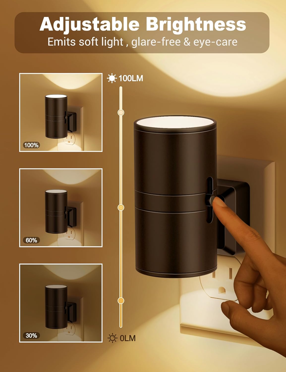 Muki Lumière LED Dimmable Ajustable