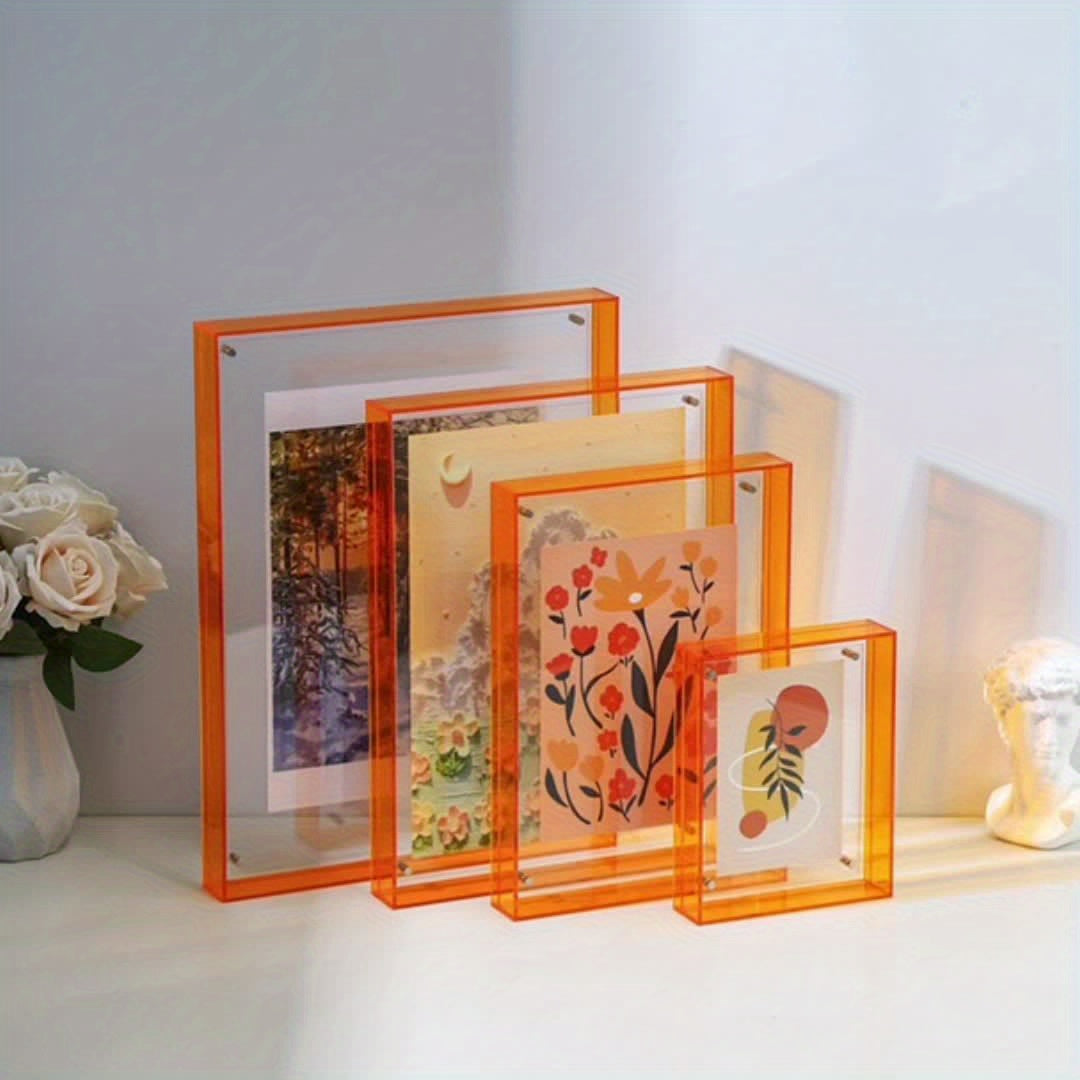 AcrylicFrame – Luxe Art Déco Cadre Photo