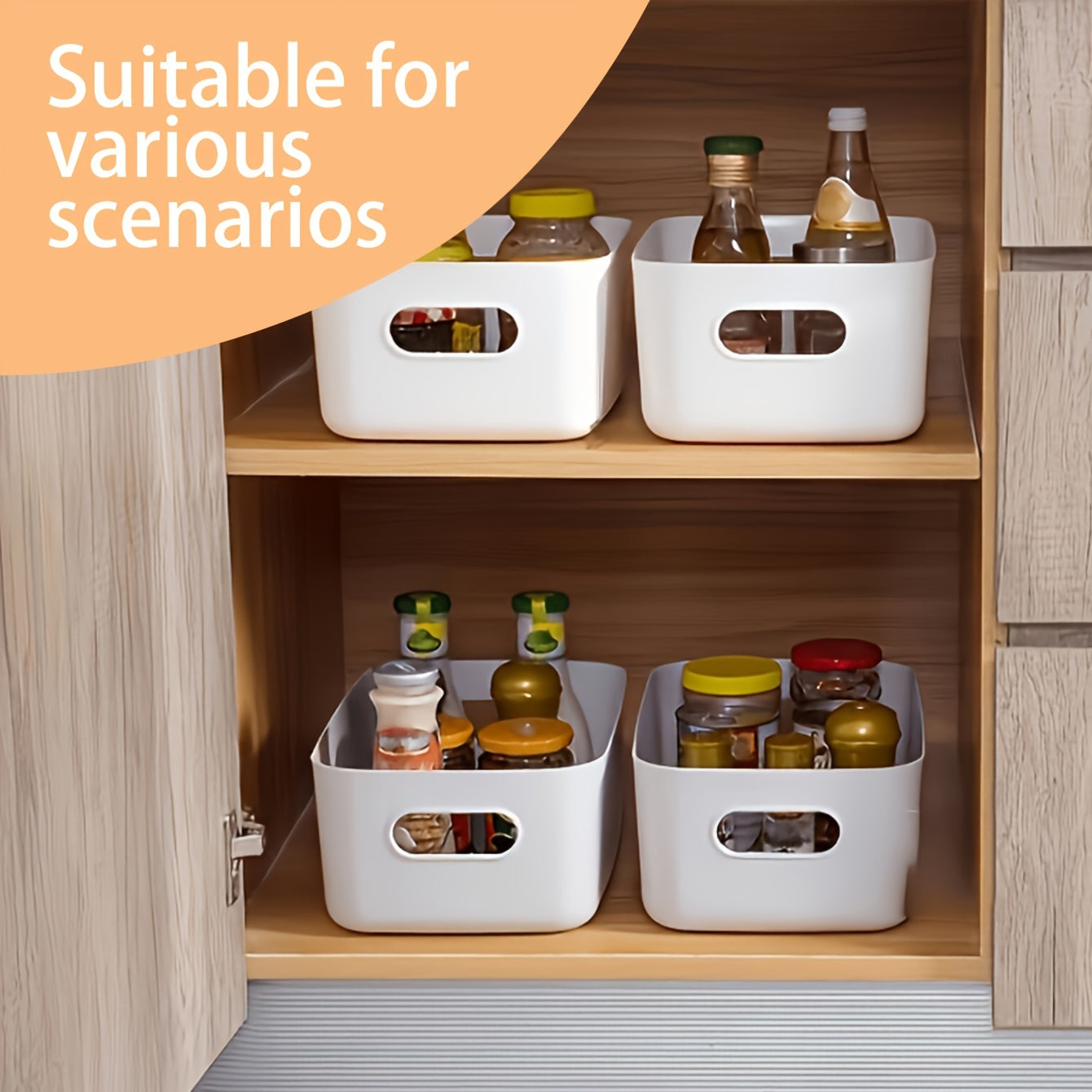 OrganiseerGemak - Ensemble de 10 Boîtes murales de rangement pour cosmétiques et en-cas