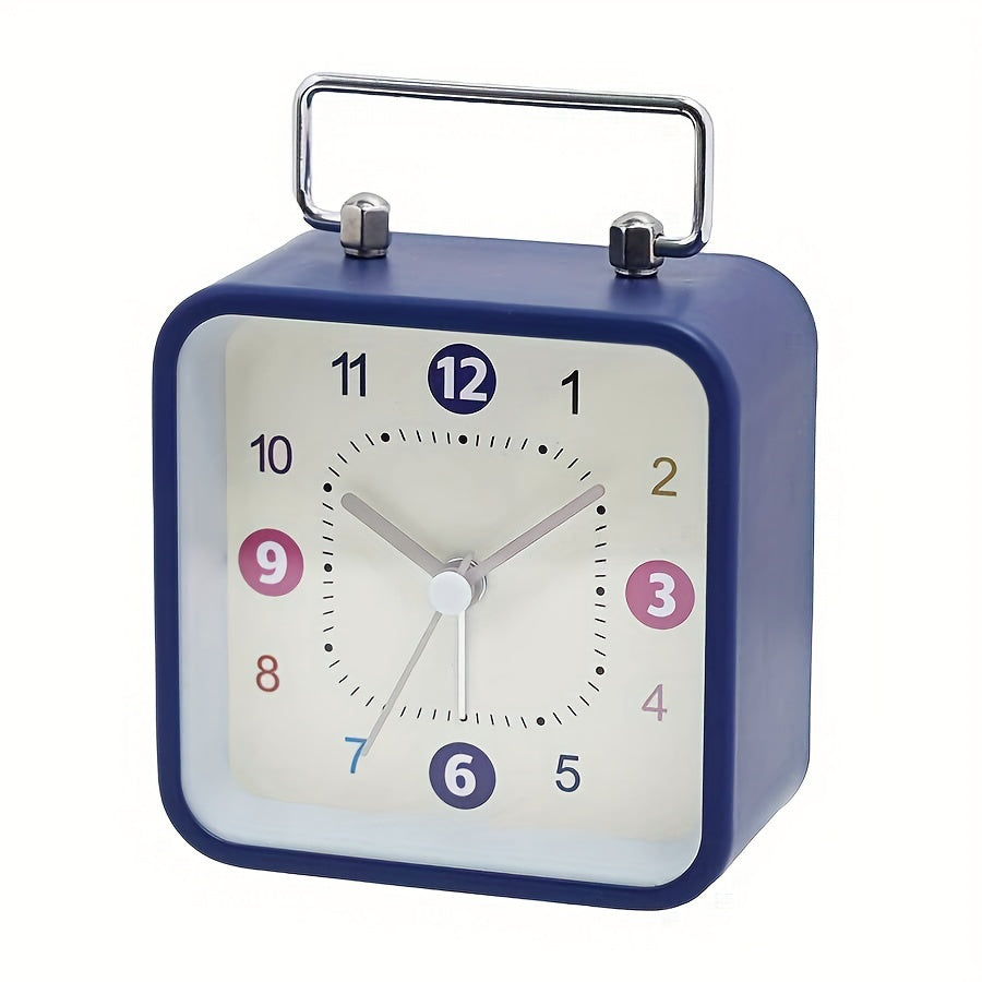 TimeCube Horloge - Horloge Carré Élégant avec Lumière de Nuit