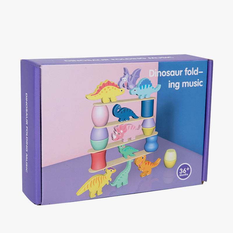 DinoStack Jeu – Jeu de Pile créatif pour Enfants
