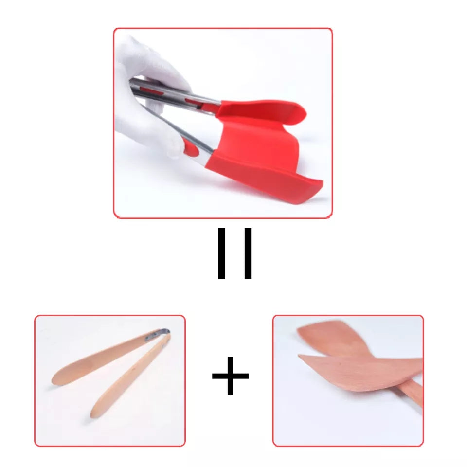 2 en 1 Spatule en silicone