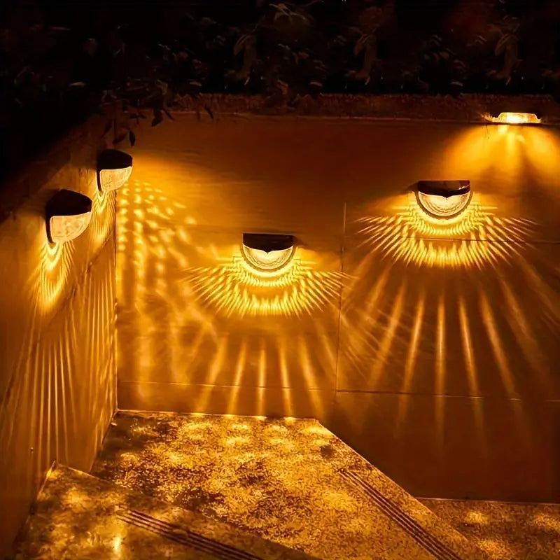 Floroux | Lampes de clôture solaires modernes et luxueuses