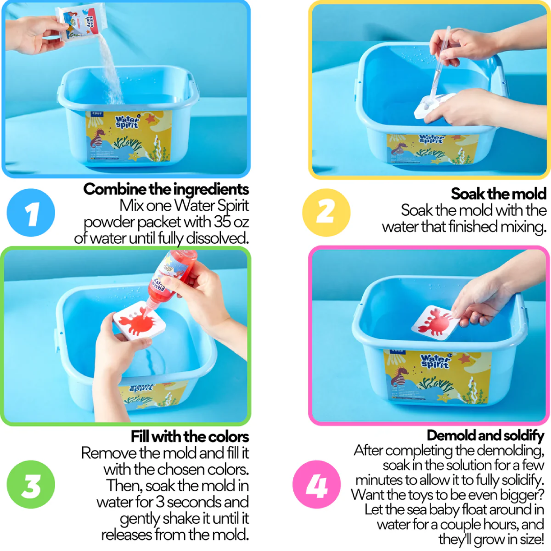 AquaMagic Kit d'Art 3D – Set de Création DIY pour Enfants