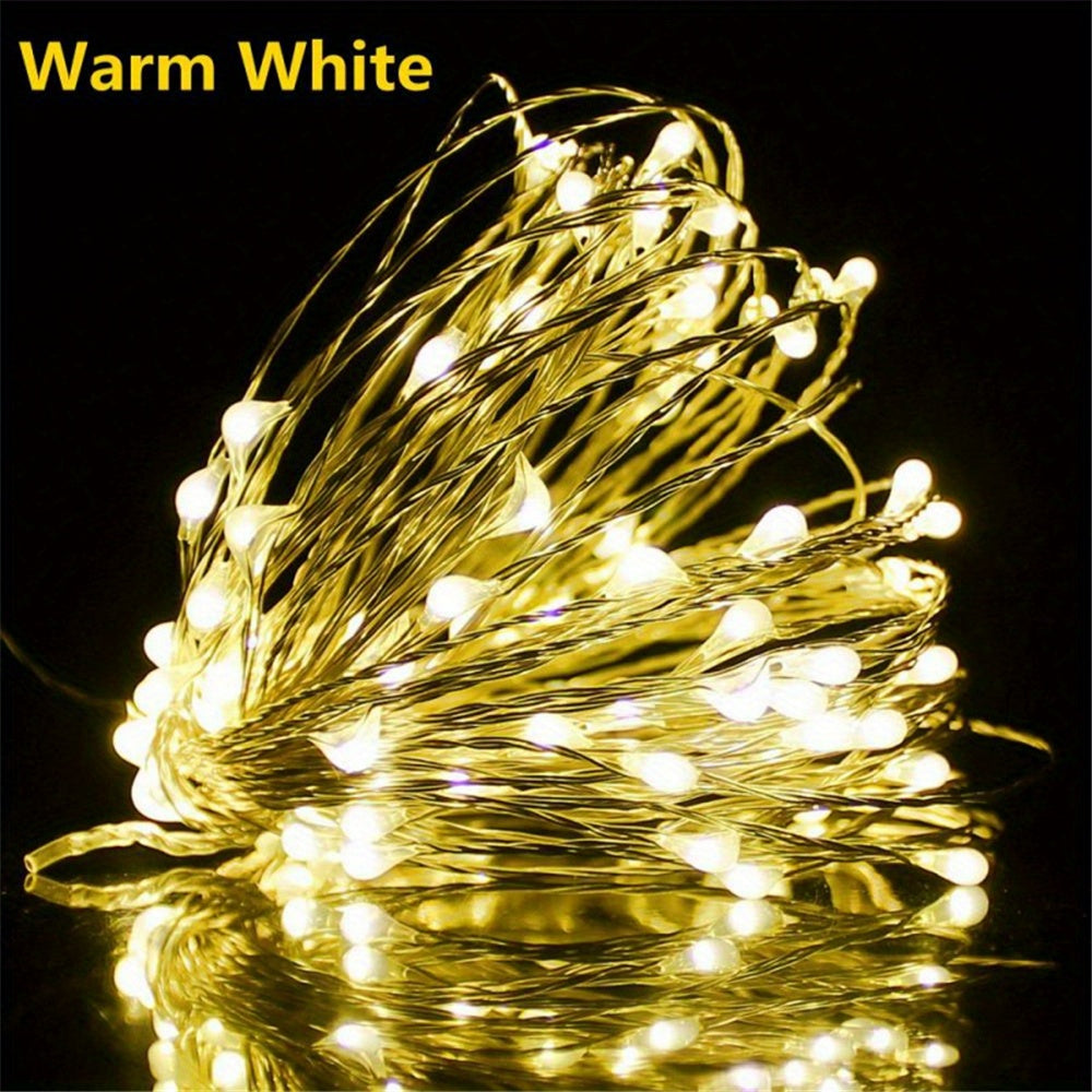 TwinkleWire - Guirlande lumineuse LED USB en fil de cuivre