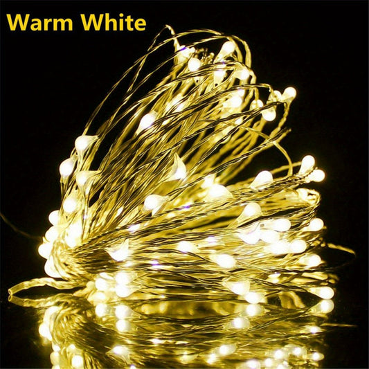 TwinkleWire - Guirlande lumineuse LED USB en fil de cuivre