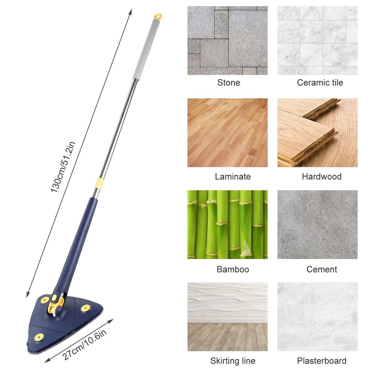 Auto-Pression Mop Triangulaire