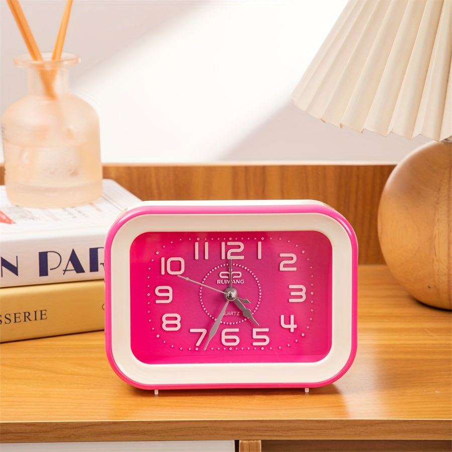 TimeCharm Horloge - Réveil Rétro Coloré avec Design