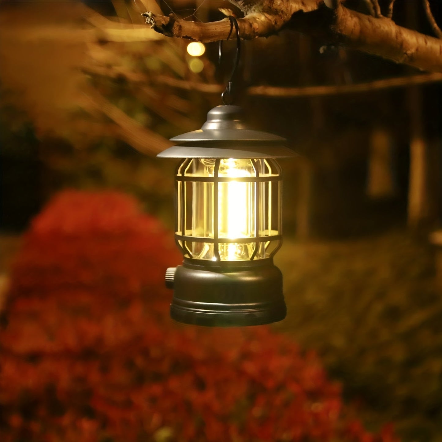 RetroGlow Lampe – Dimmable Lampe LED Rechargeable Extérieur