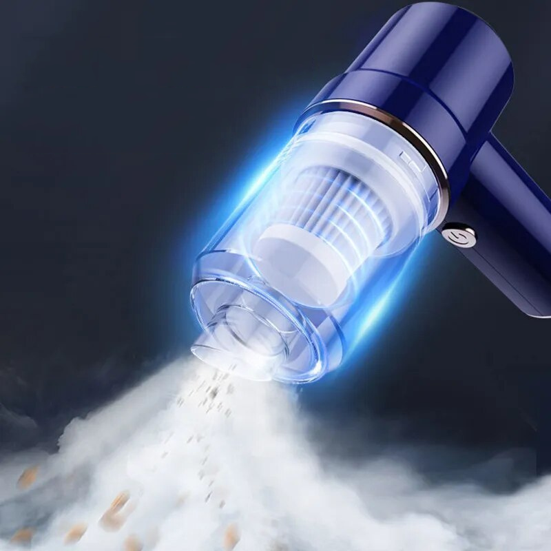 TurboClean | Aspirateur de voiture sans fil puissant 2-en-1