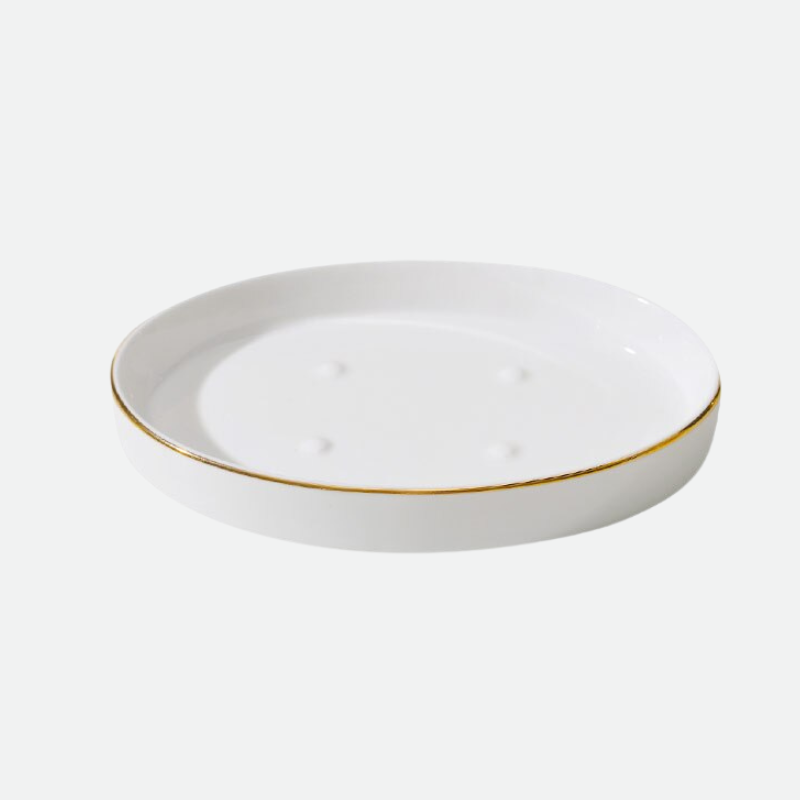 Savonnière "Julia" en céramique et porcelaine