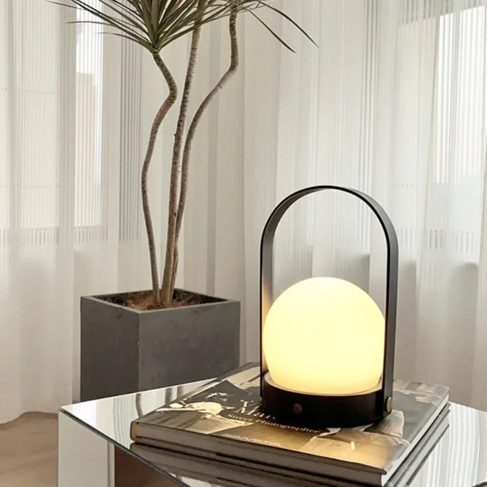 Floroux Lantern Lampe de Table Moderne Sans Fil