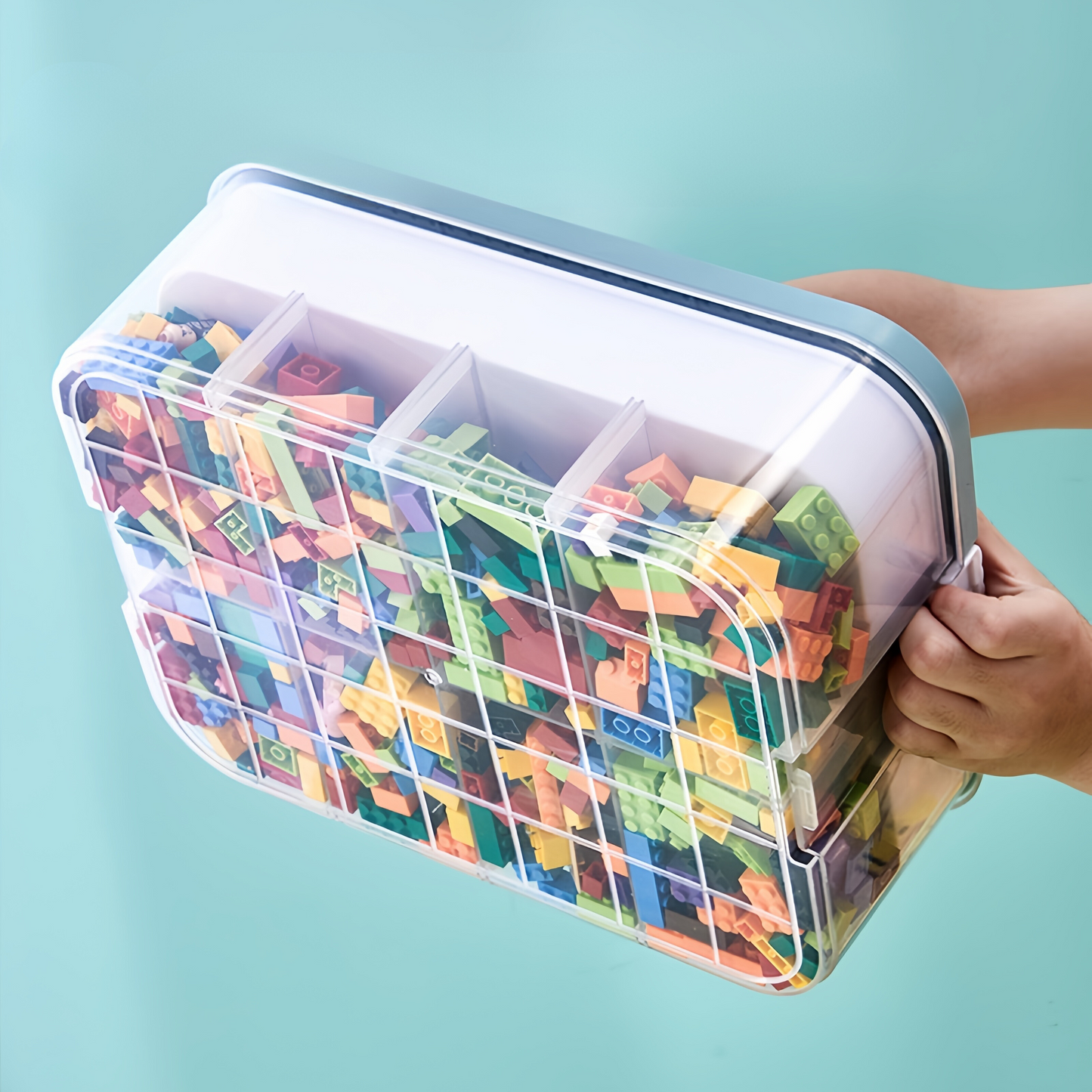 Floroux - Organisateur empilable pour jouets et petites pièces