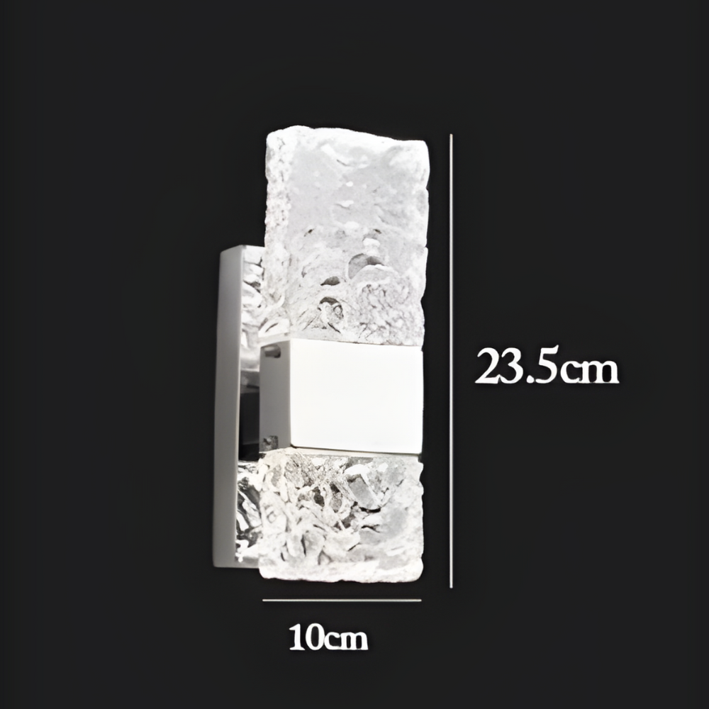 AuraCrystal – Luxe LED Applique Murale en Cristal