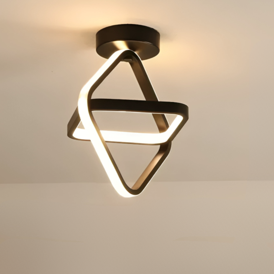 AnneauxLumière – Plafonnier LED contemporain