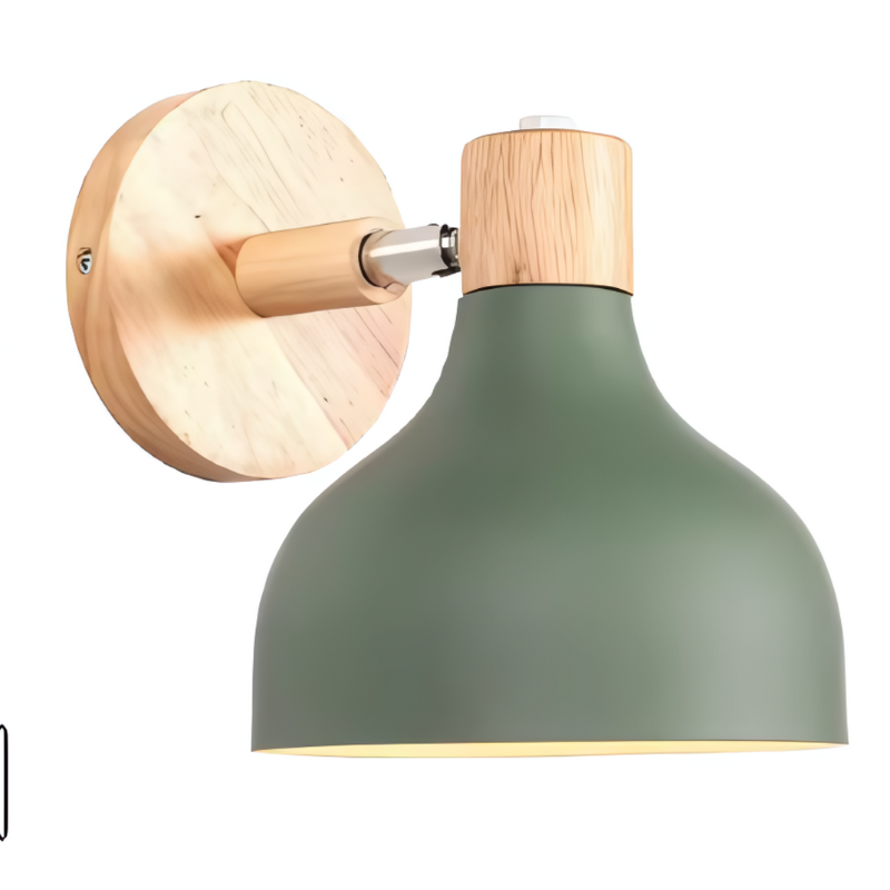 Floroux - Applique murale en bois rustique pour une ambiance chaleureuse