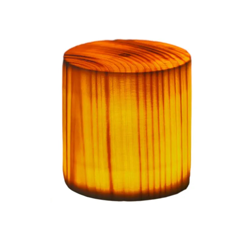 ÉclatBois - Lampe de Table LED avec Batterie Rechargeable et Contrôle Tactile pour Maison et Bureau