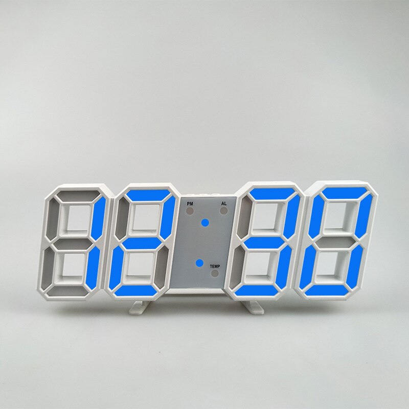Horloge murale numérique LED avec des fonctions modernes