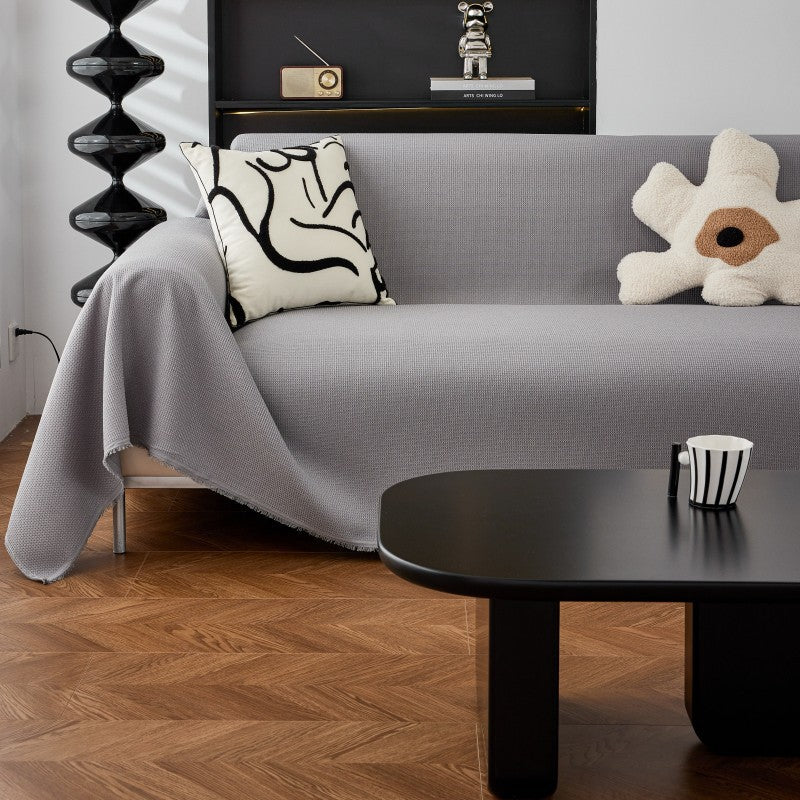 Tissu à motif gaufré housse de canapé/canapé imperméable
