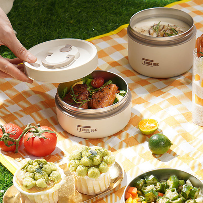 IsoPro™ Boîte à lunch isolée multicouche | Thermobox pour plats chauds et froids | Sac de transport GRATUIT