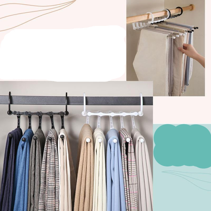 Cintre à pantalons multifonctionnel