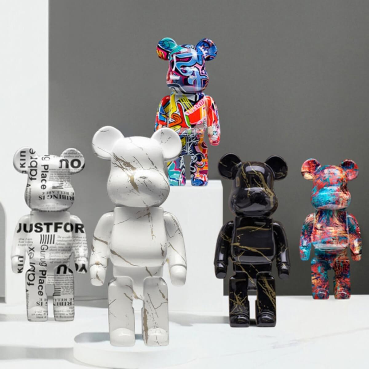 BEAR Figurine d'ours Art de rue