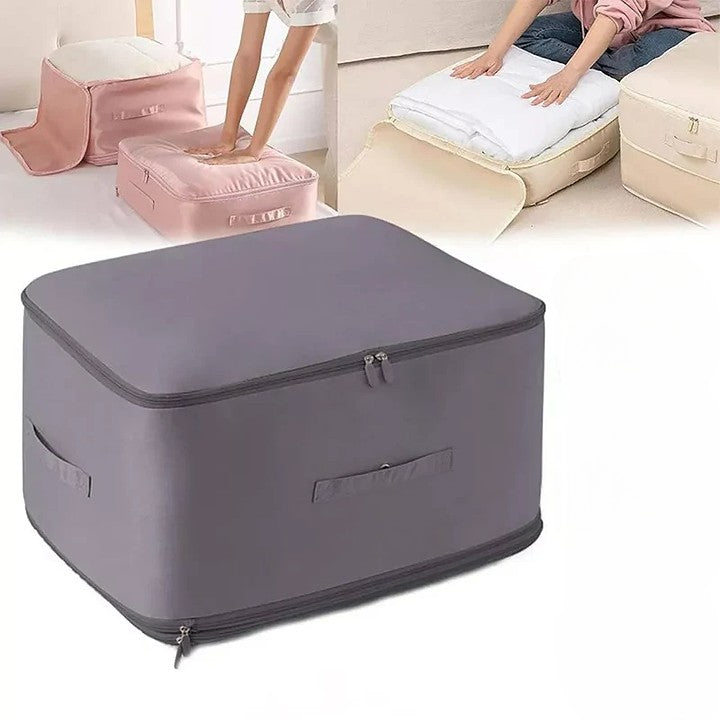 Organisateur auto-compressant ultra gain de place