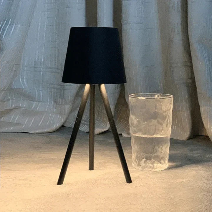 Floroux - Lampe de table LED fine et portable pour un éclairage d'ambiance à la maison
